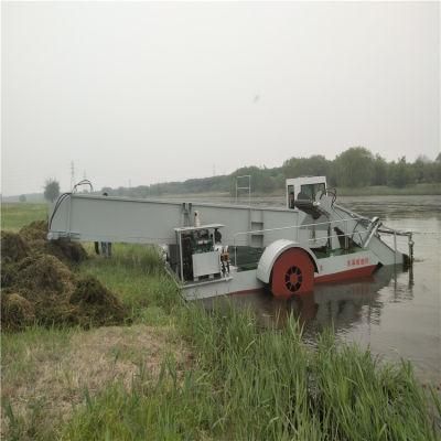 Lake Aquatic Plant Floating Garbage Cleaning Weed Harvester