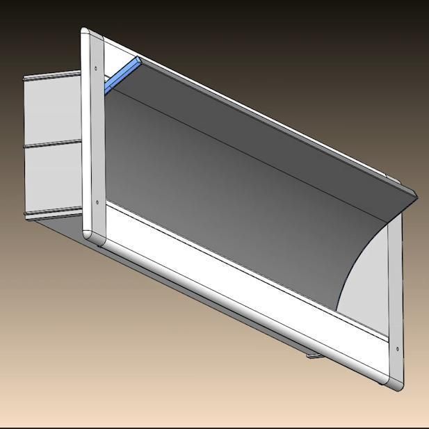 Butterfly Door PVC Ventilation Window for Pigs and Chickens