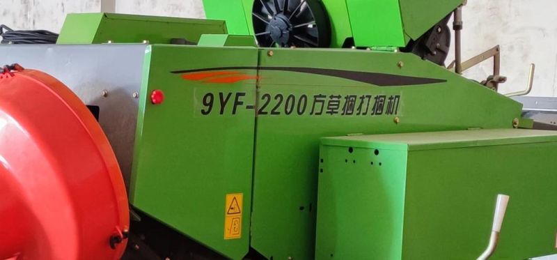 Mini Hay Square Baler Baling Machine Square Baler