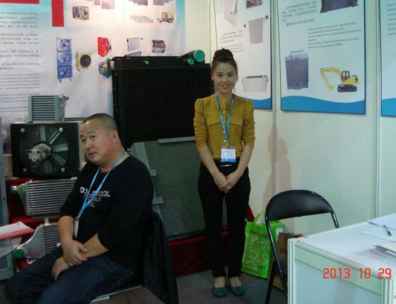 Customized Bar and Plate Aluminum Radiator for Tractors Manufacture