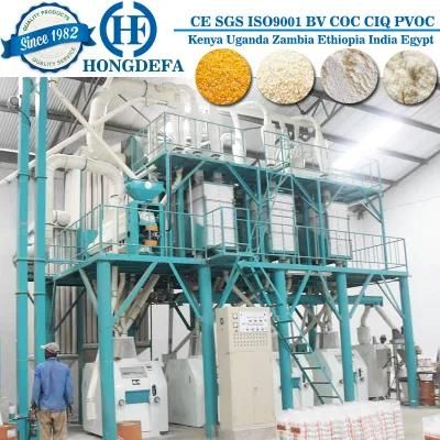 Super Flour Mill for Maize Corn Wheat Flour Processing Equipment