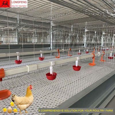 192 144 3-6tiers Large Scale Poultry Farm Chicken Cage with Good Price