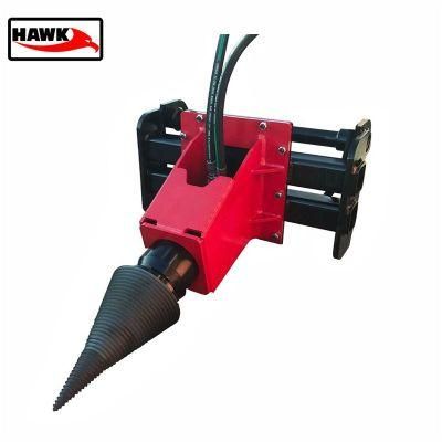 Hydraulic Stump Screw Cone Log Splitter with High Speed