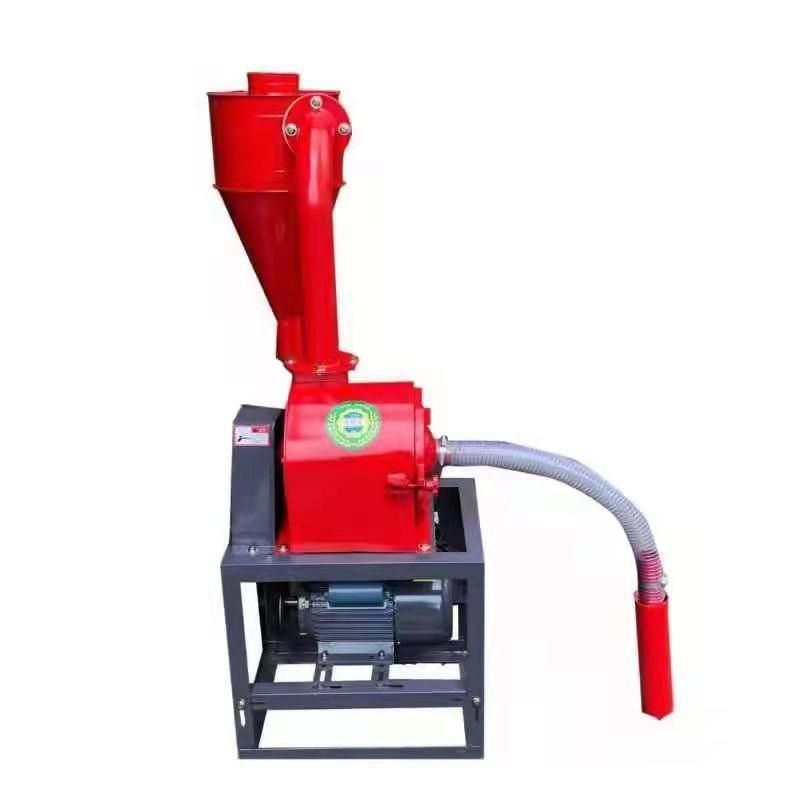 Self-Priming Dust Free Sesame Paddy Rice Corn Maize Grain Flour Milling Machine Crusher