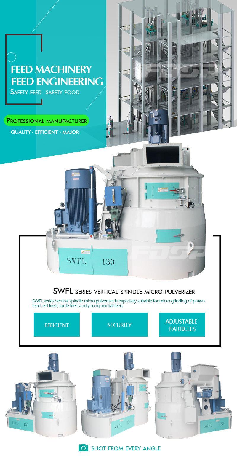 Vertical Shaft Pulverizer for Fine Grinding Feed Plant Machine