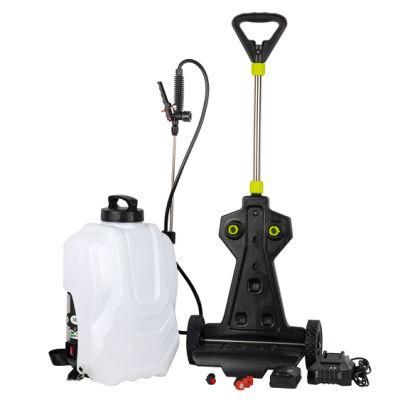 16 Liters Battery Powered Electric Pesticide Garden Backpack Knapsack Agricultural Spray Machine Pump Battery Sprayer