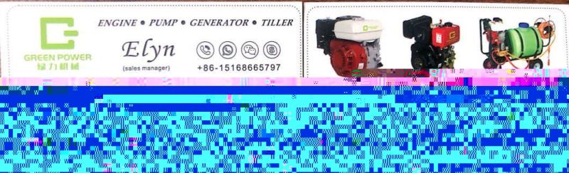 7-20HP Gasoline Power Tiller Air Cooled Rotary Cultivator 170f