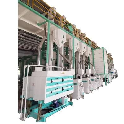 100-120t/D Complete Set Rice Mill Plant Auto Rice Milling Machine