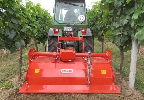 Italian Maschio B 205 Tiller Machine Cultivator Rotary