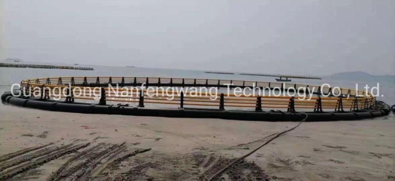 Anti-Wave Deep Sea HDPE Product Floating Fish Cage