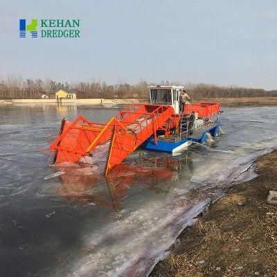 River Cleaning Lake Weed Cutter Water Hyacinth Harvester