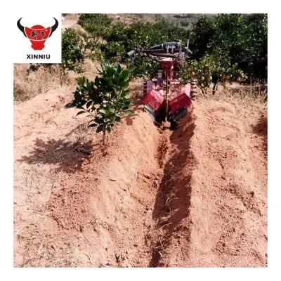 Four-Wheel Drive Diesel 7HP 9HP Farm Implement Rotary Tiller