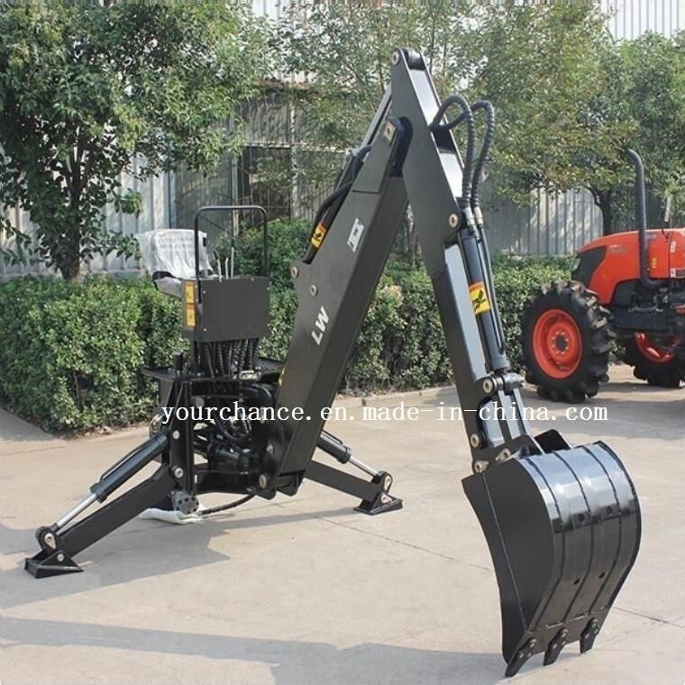 Hot Selling Excavating Machine Tractor Hitched Pto Drive Hydraulic Backhoe Mini Excavator with ISO Ce Certificate