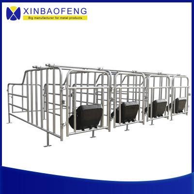Hot DIP Galvanized Free Entry&Exit Pen Sow Gestation Crates / Stall / Pig Pen
