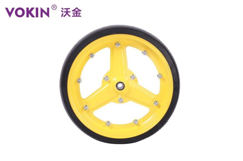 2022 New Nature Rubber Agricultural Seeder Cultivator /Row Unit Planter Closing Rubber Press Wheel/Rubber Roller/ Spoke Wheel