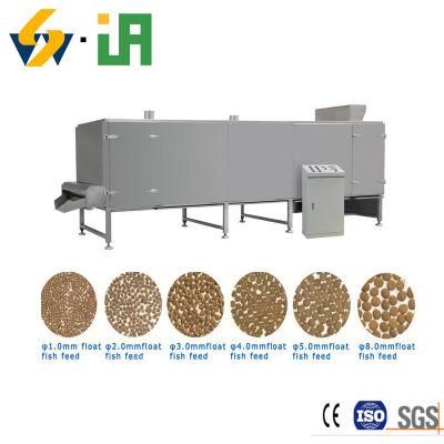 Customized Design Hot Sale Fish Food Line Flower Horn Fish Food Machine Floating Fish Feed Pellet Extruder