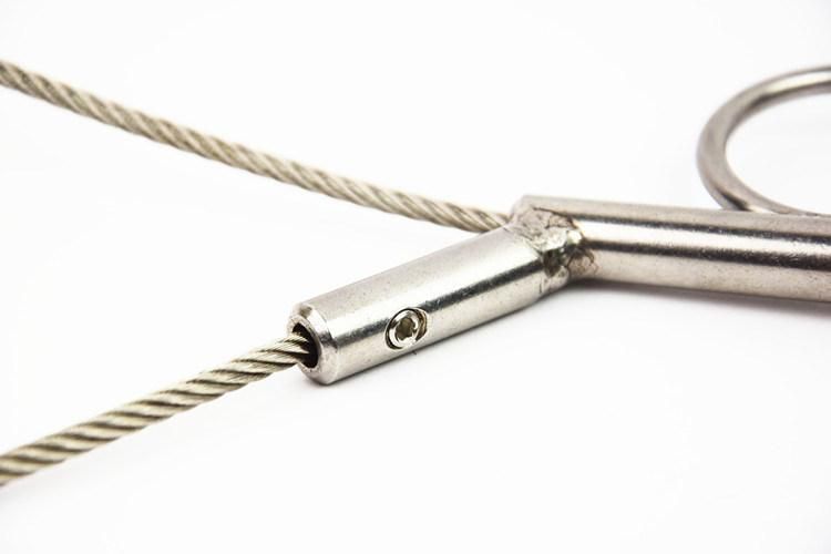 Stainless Steel Pig Retainer Pig Fixing Clip Rope Device