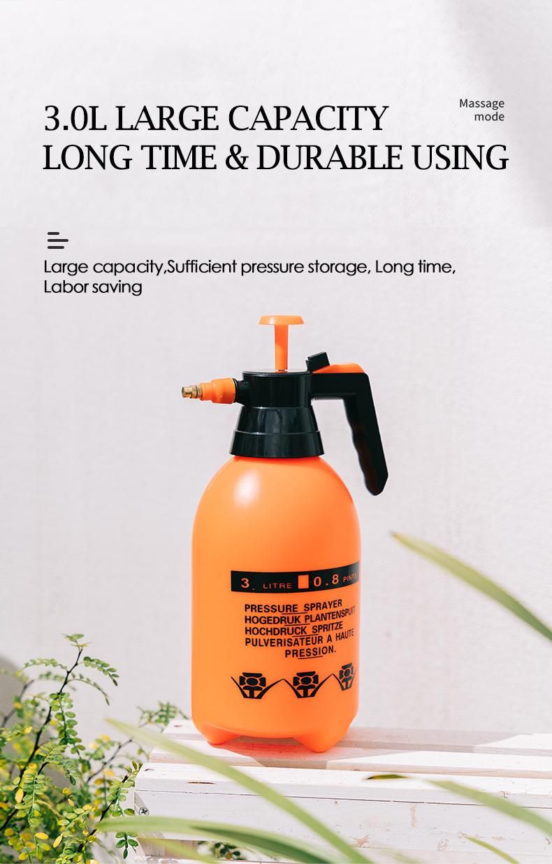 Air-Pressure Manual Sprayer 2L3l Hand Sprayer for Garden and Home Using