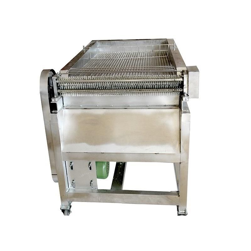 Stainless Steel Full Automatic Haricot Sheller Edamame Peeling Machine with Filter