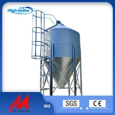 Feed Storage Bins Poultry Feed Silo Metal Grain Silo