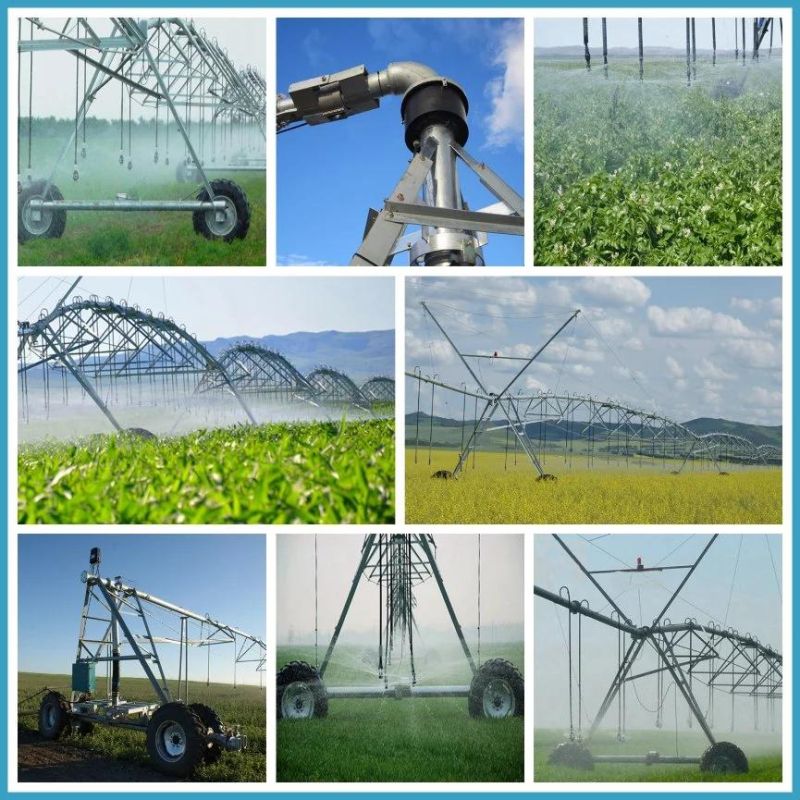 I-Wob Plastic Center Pivot Irrigation System Center Pivot Sprinkler