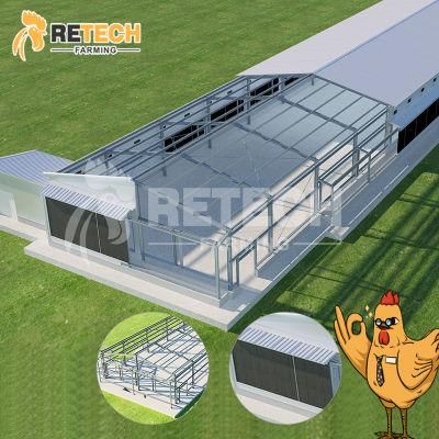 Good design poultry farm equipment broiler battery cages with feeding system