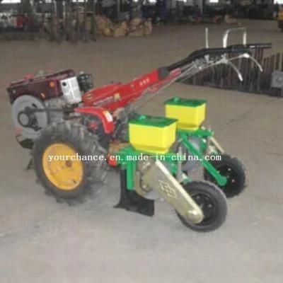 Hot Sale 2bcyf-2 10-25HP Walking Tractor Mounted 2 Rows Corn Bean Seeder