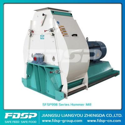 Ready to Ship Hammer Mill with Impeller Feeder Cereal Grinder Feed Mill Crusher 15tph