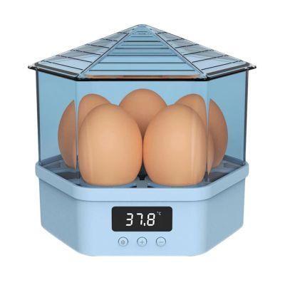 5 Eggs Manual Mini Eggs Capacity Chicken Incubator Duck Goose Quail Egg Incubator for Home Use