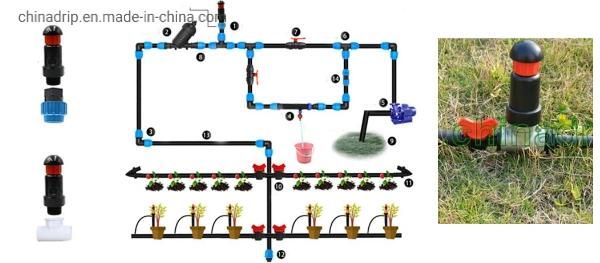 Agriculture Irrigation Dual Acting Air Vacuum Relief Valve