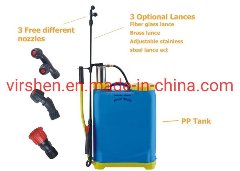 China Factory Supplier High Quality Agricultural Automatic Farm Hand Back Spray Plastic Sprayer Tanks