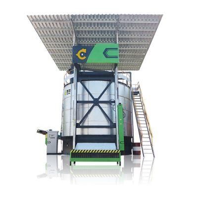 Factory Supplier High Quality Manure Machinery Chicken House Compost Machine Fermentation Tower
