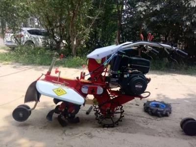 Jiesheng Brand 7.5 HP 9 HP 13 HP Small Farm Equipment Hand Operated Diesel Hillers