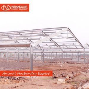Galvanized Prefabricated Light Steel Structure Design Chicken Poultry