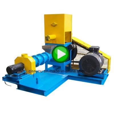 Wet Type Floating Fish Feed Pellet Maker Extruder Machine