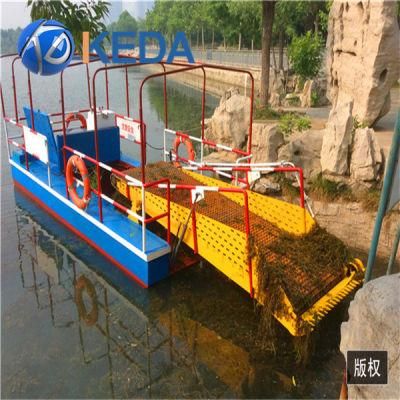 Garbage Collecting Ship Boat Garbage Collector