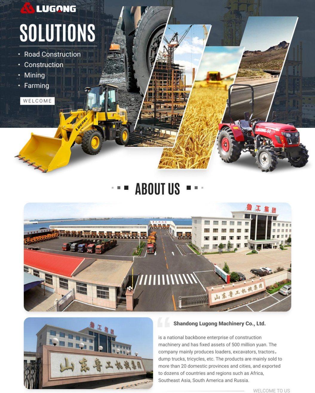 Cheap Price Lugong Agriculture Forestry Planter Manual Stone Burier Tractor Rotary Tiller Lx35-S