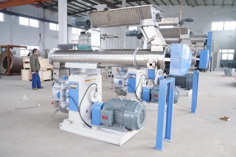 CE Small Combined Pellet Feed Production Line, Granulator, Pelletizer Machine