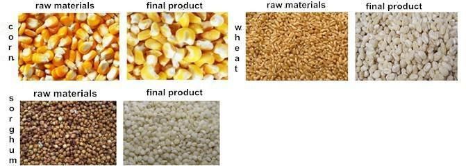 Factory directly VIC-280 corn peeling and polishing machine with 500-600kg/h