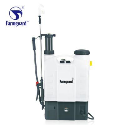 China Sprayer Top 1 2020 2 in 1 Hand and Battery Agricultural Garden Manual Sprayer GF-16SD-03c