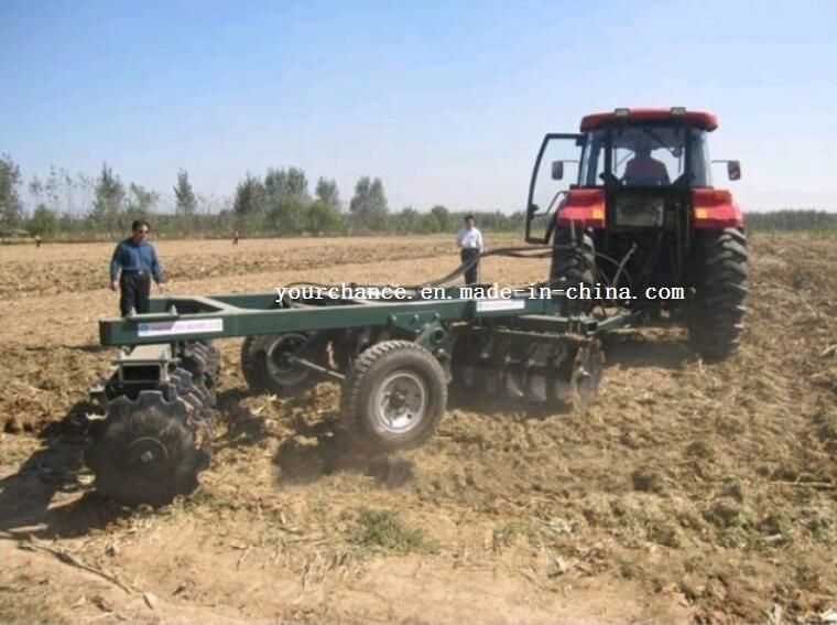 Tip Quality 1bz-5.3 5.3m Width 48 Discs China Farm Cultivator Heavy Duty Hydraulic Disc Harrow for 160-200HP Tractor