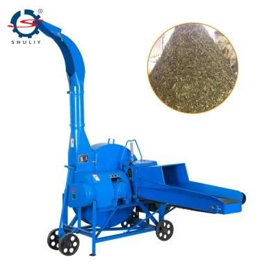 Popular High Efficient Corn Straw Chaff Cutter Machine with Motor