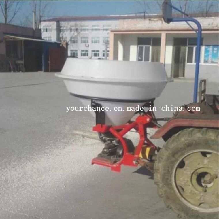 High Quality CDR-1000 Pto Drive 1000L Capacity Fertilizer Seed Salt Spreader for 25-55HP Tractor