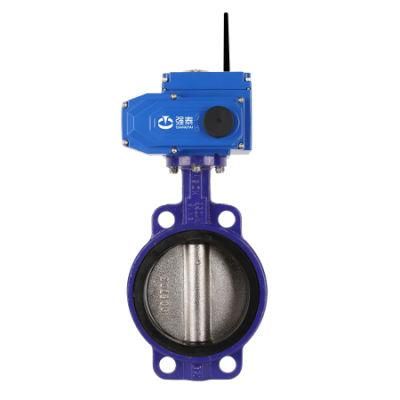 4G Lorawan Intelligent Controlled Butterfly Valve with Electric Actuator
