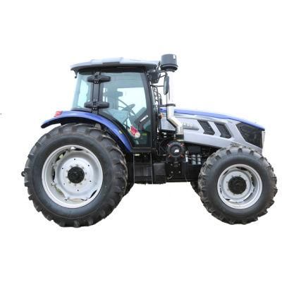 Large Powerful Power Tractor 4WD Farmland Agriculture Big Tractors Diesel Engine with Low Energy Consumption