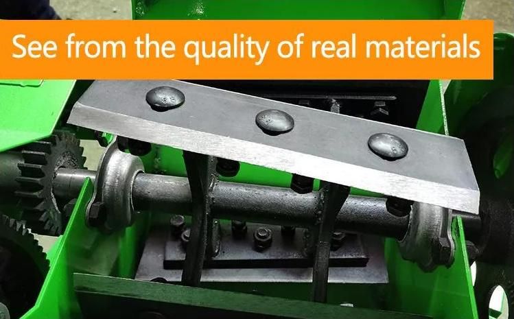 Small Green Fodder Chopper/Hay Silage Grass Forage Cutting Machine with High Quality