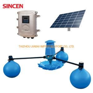 2.2kw AC/DC Controller Solar Floating Ball Impeller Aerator