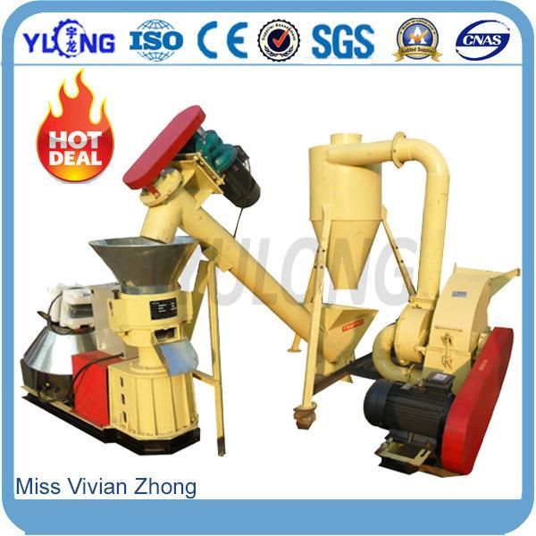 Flat Die Organic Fertilizer Pellet Machine (SKJ)