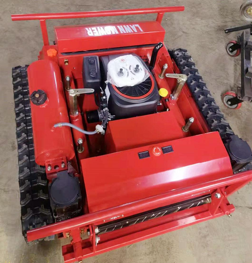 Agricultural Robotic Crawler Gasoline Remote Control Crawler Lawn Mower