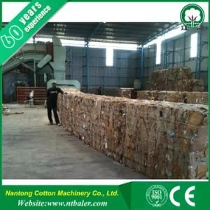 Horizontal Waste Paper Plastic Compress Baler Hydraulic Baling Press Machine